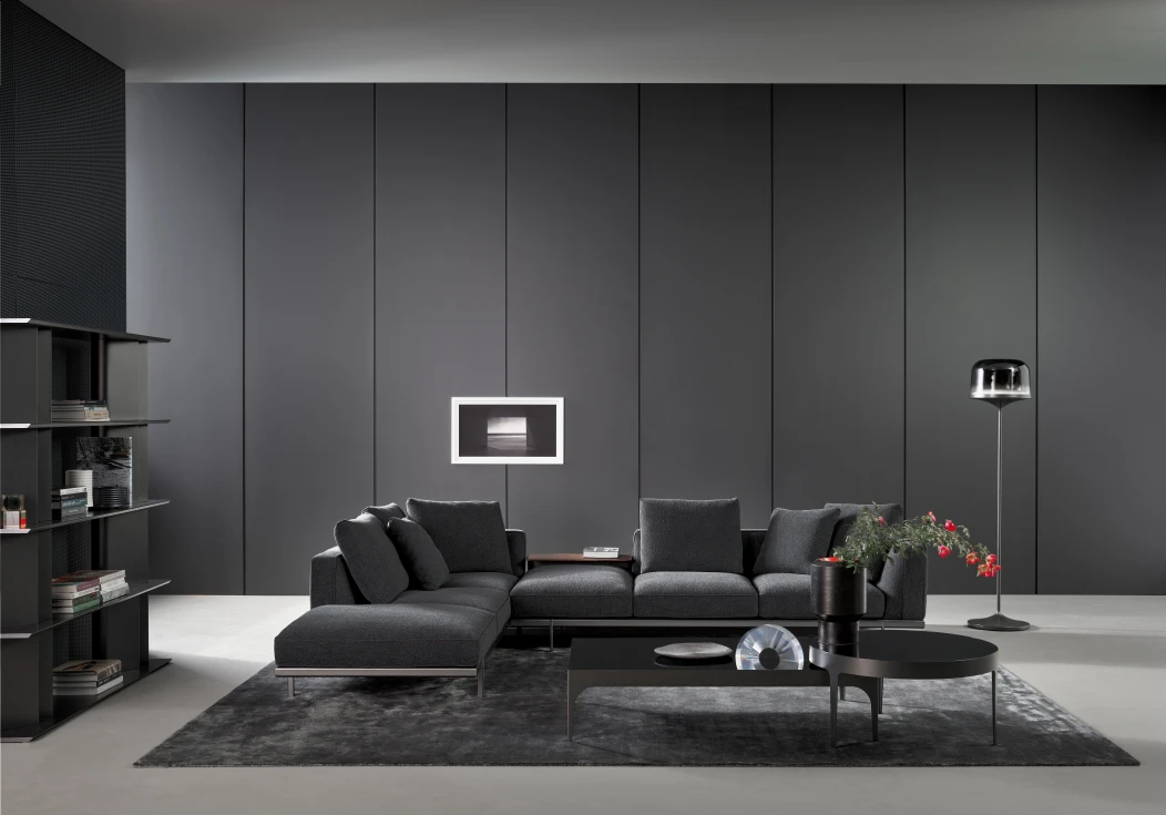 Hlboké tóny modernej elegancie odrážajú koncept