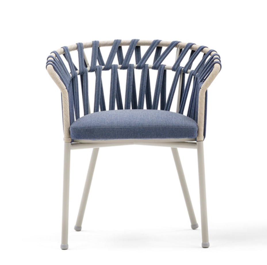 Emma Cross Dining Armchair - Varaschin